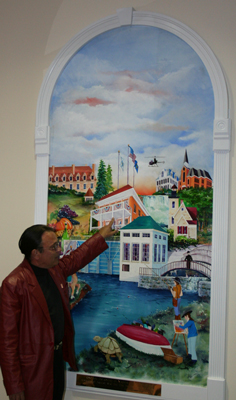 Niagara County Bicentennial Mural Unveiling - October 21, 2008